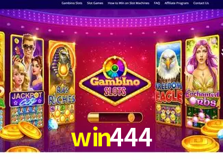 A Popularidade dos Caça-Níqueis no win444